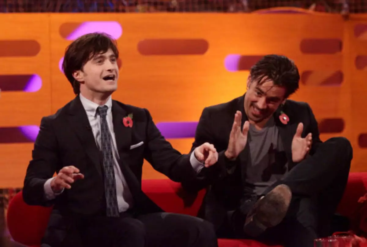 Daniel Radcliffe, Colin Farrell dan Rihanna di Graham Norton Show