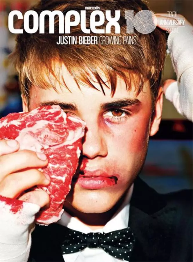 Justin Bieber i komplekst magasin. Udgave 10.
