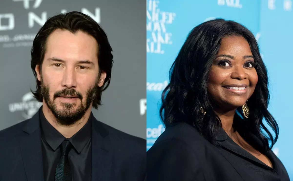 "Začal som plakať ako dieťa": Octavia Spencer povedal o stretnutí Keanu Rivz