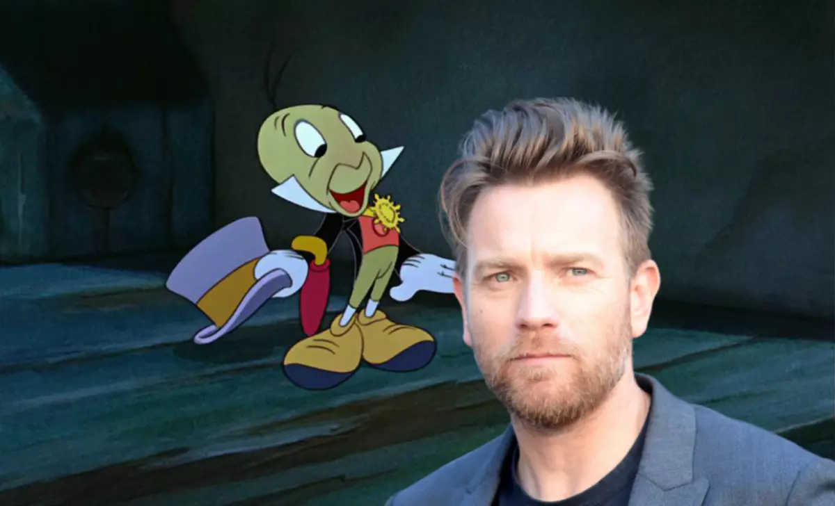 Yuen McGregor jimini கிரிக்கெட் jimini கிரிக்கெட் அறிவிக்கும் "Pinocchio" Guillermo del Toro