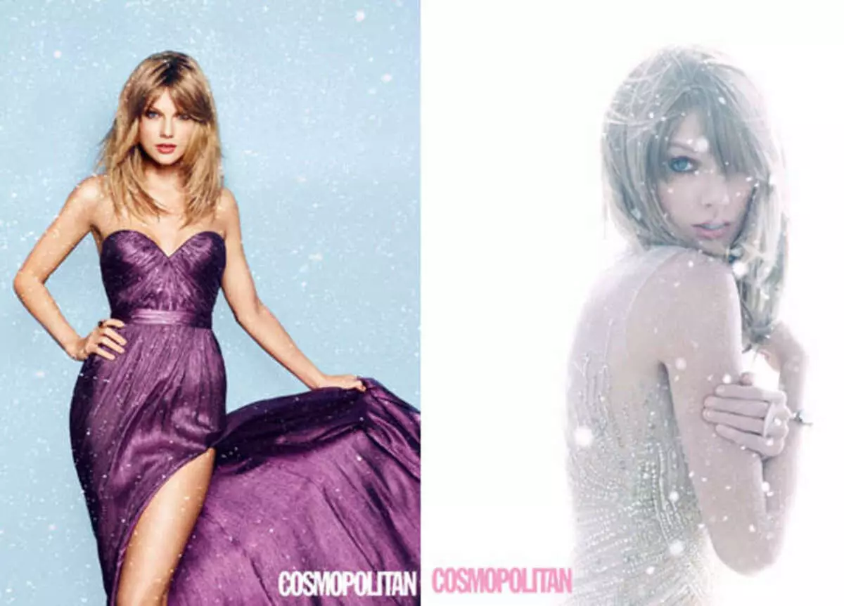 Taylor Swift v reviji Cosmopolitan Velika Britanija. December 2014.