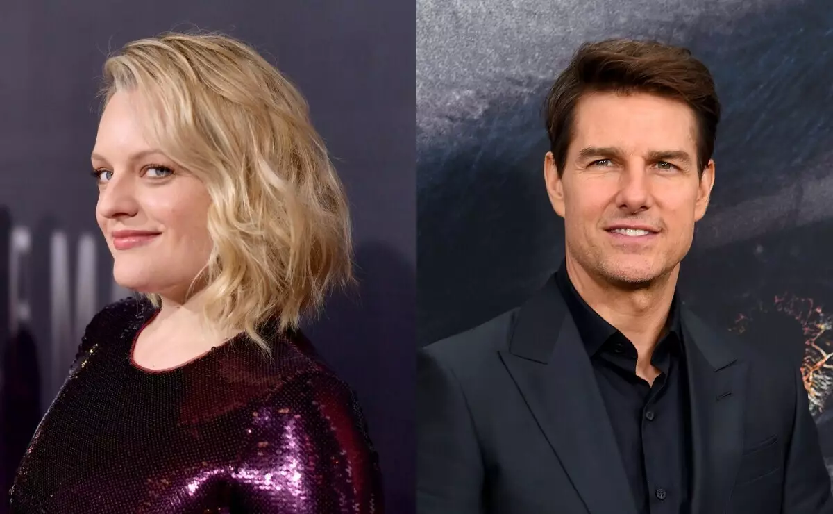 Réalta "Scéal Mór" D'fhreagair Elizabeth Moss ráflaí faoi rannpháirtíocht le Tom Cruise