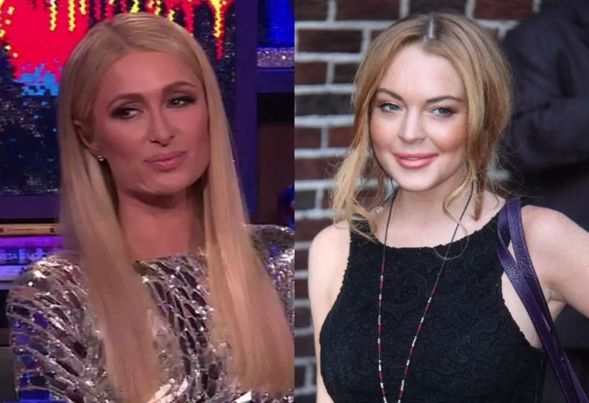 MEERDEA MEERDE VOEDSCHAPPEN: Paris Hilton In het algemeen vernederd Lindsay Lohan