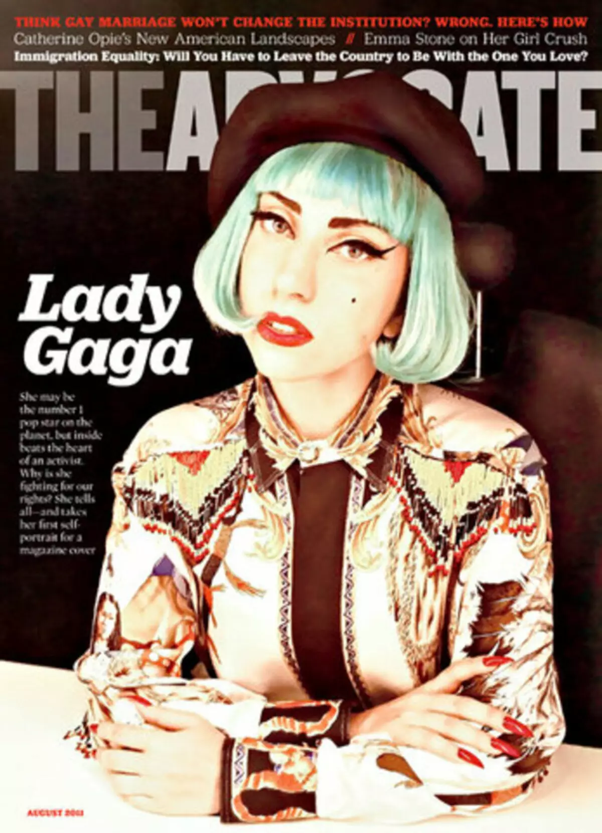 Леди Гага гей коомчулугун башкарат деген билдирүү менен таарынган