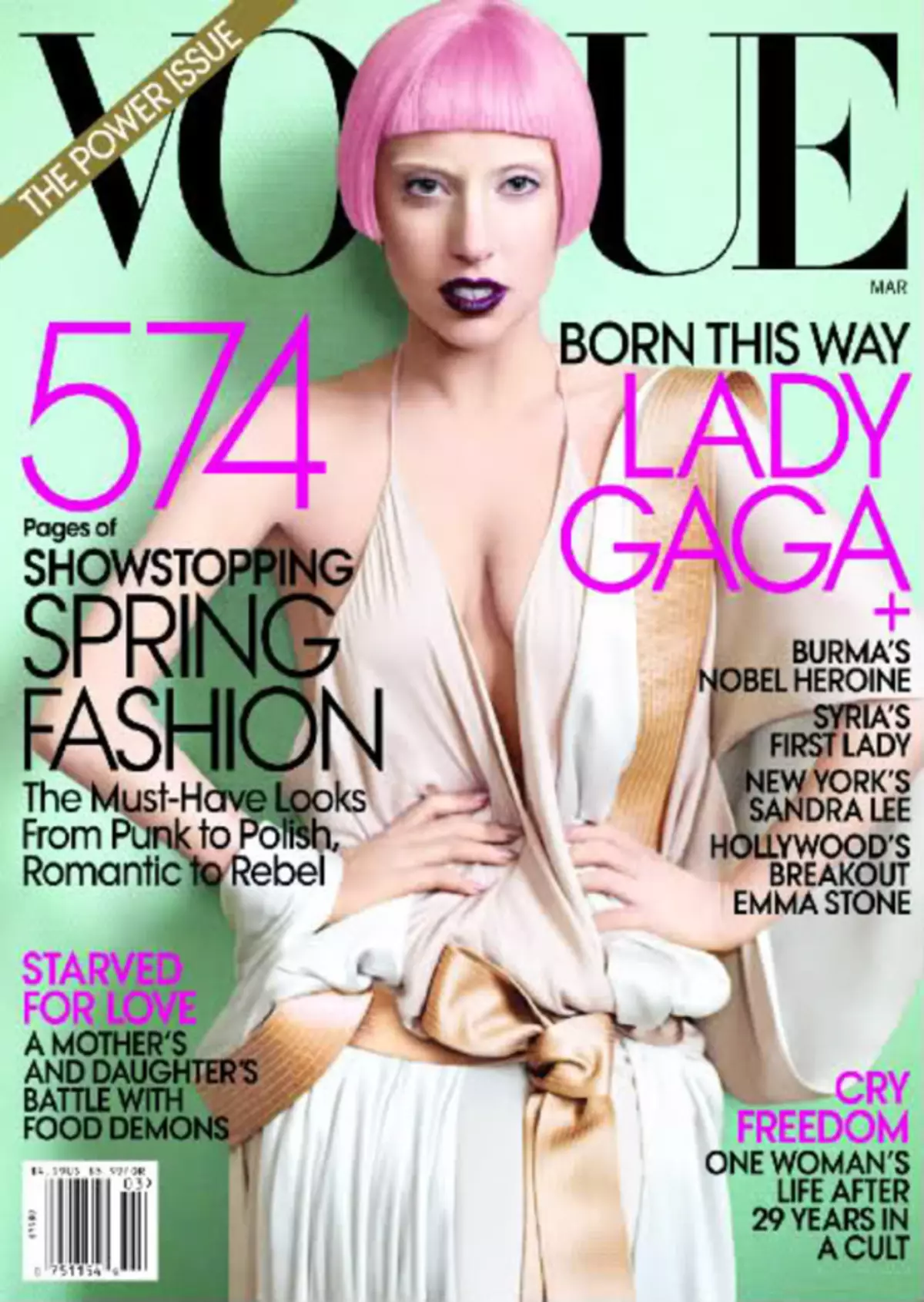 Interview Lady Gaga in Vogue Magazine