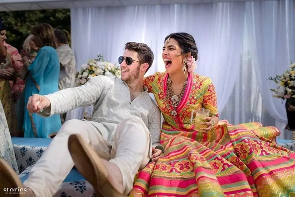 Pretty Chopra and Nick Jonas shared the first photos from the wedding