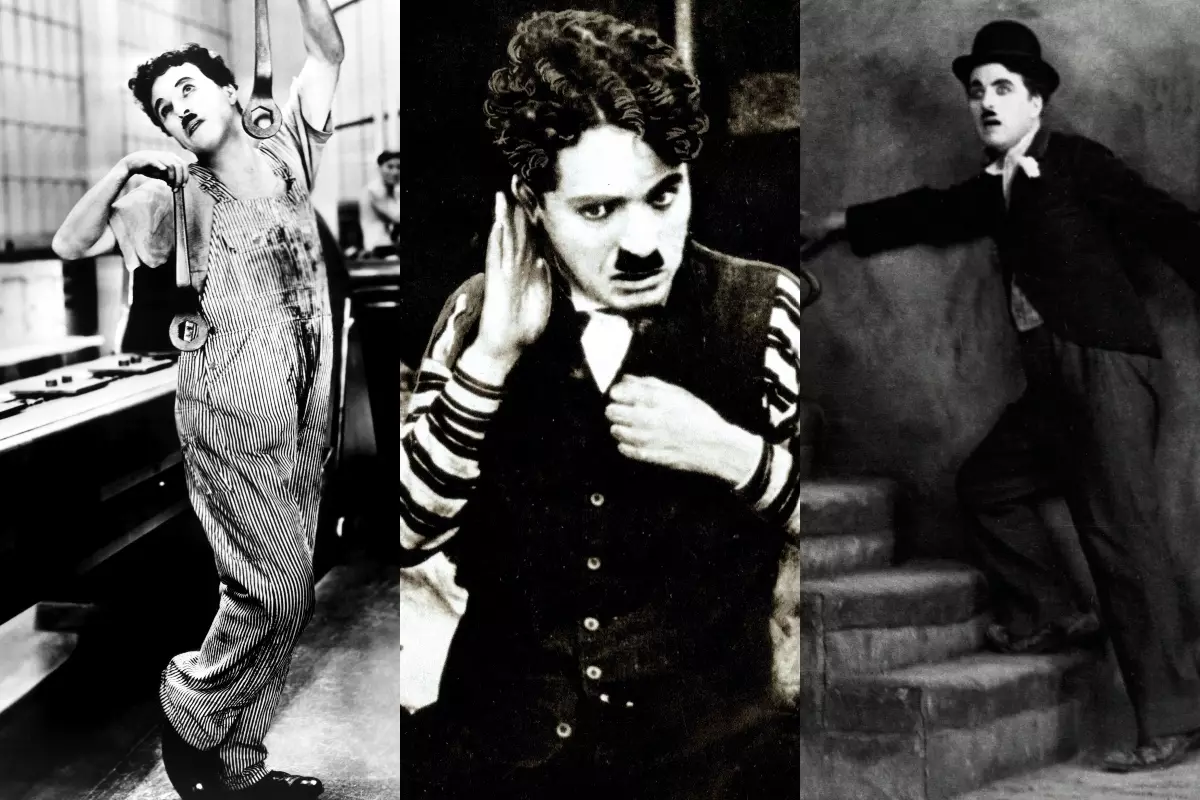 Kutilmagan kelishgan odam: Charlie Chaplin grimasiz qaradi
