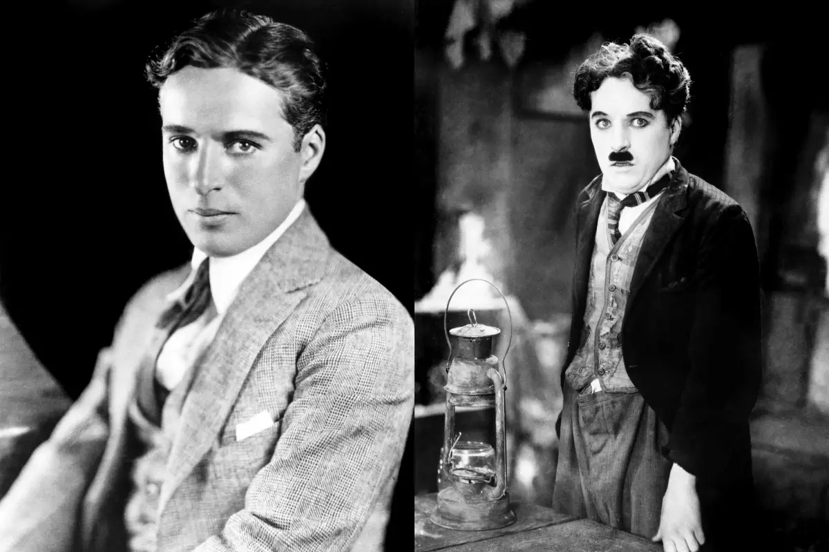 Onverwachte knappe man: Hoe zag Charlie Chaplin zonder grima 16401_2