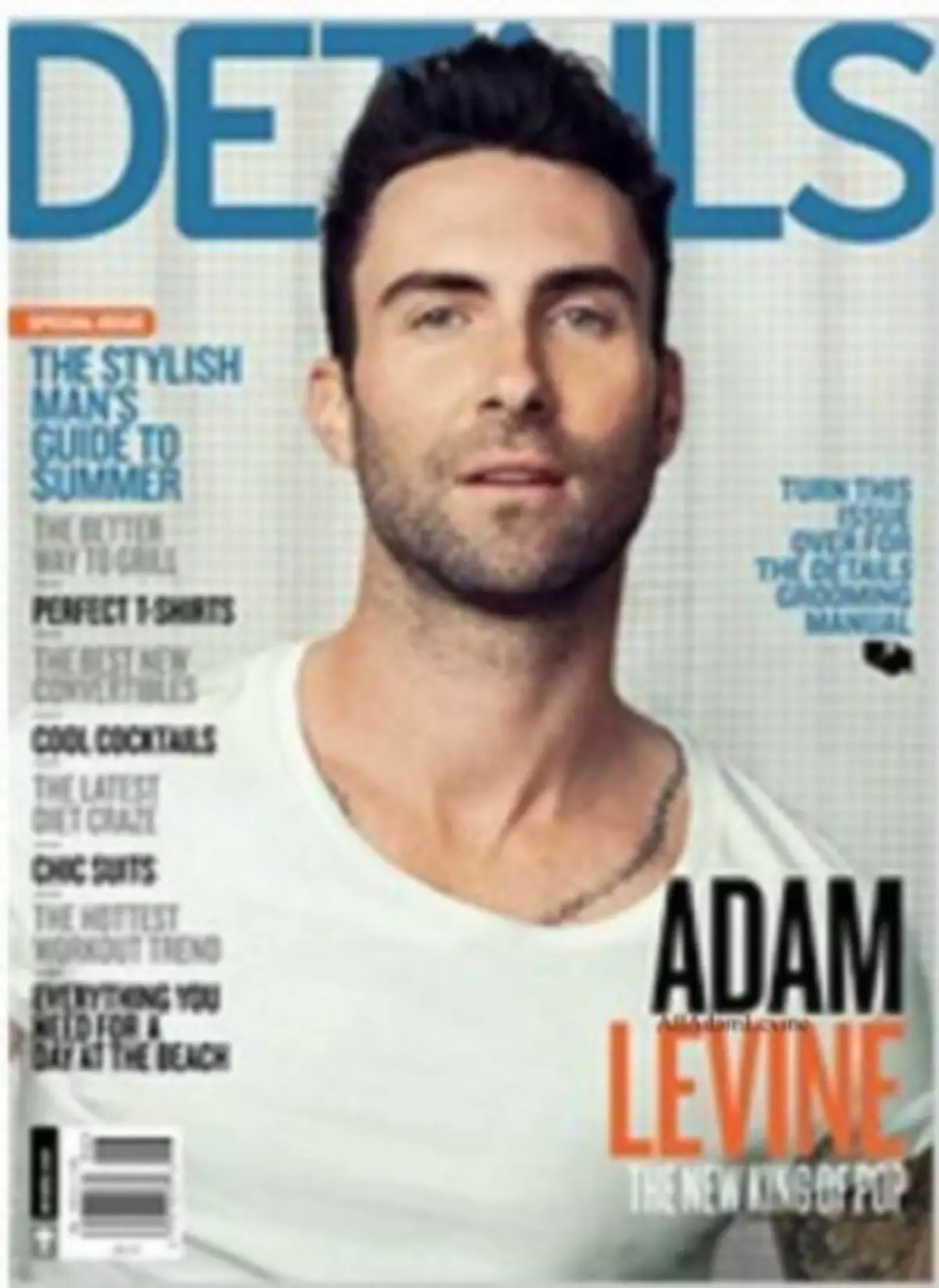 Adam Levin σε περιοδικό λεπτομερειών. Ιούνιος / Ιούλιος 2012