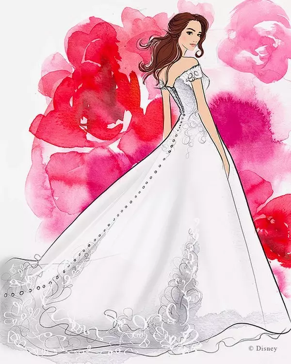 Ариел или Бел? В седмицата на модата ще представят сватбени рокли в стила на принцесите на Дисни 18300_2