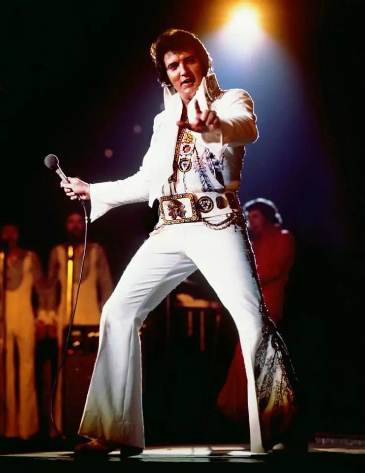 Për 85 vjetorin e Elvis Presley: tiparet e veshjes së këpucëve të muzikantit legjendar 18320_6