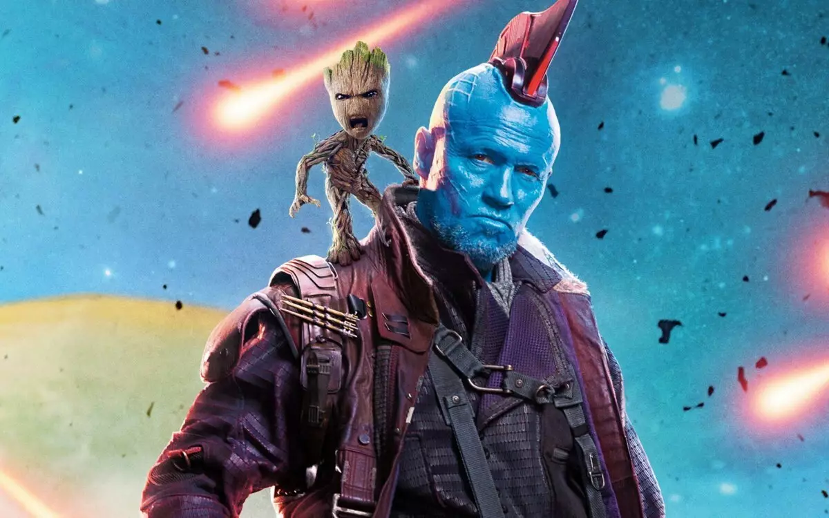 "Marvelyje, viskas yra įmanoma": "Galaxy globėjų žvaigždė" Michael Riser "dėl Yondu sugrįžimo
