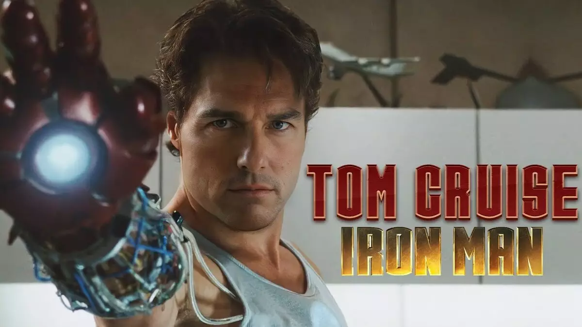 ວິດີໂອ: Tom Cruise ທົດແທນ Robert Downey Jr. ໃນຖານະເປັນ Tony Stark ໃນ "Iron Man"