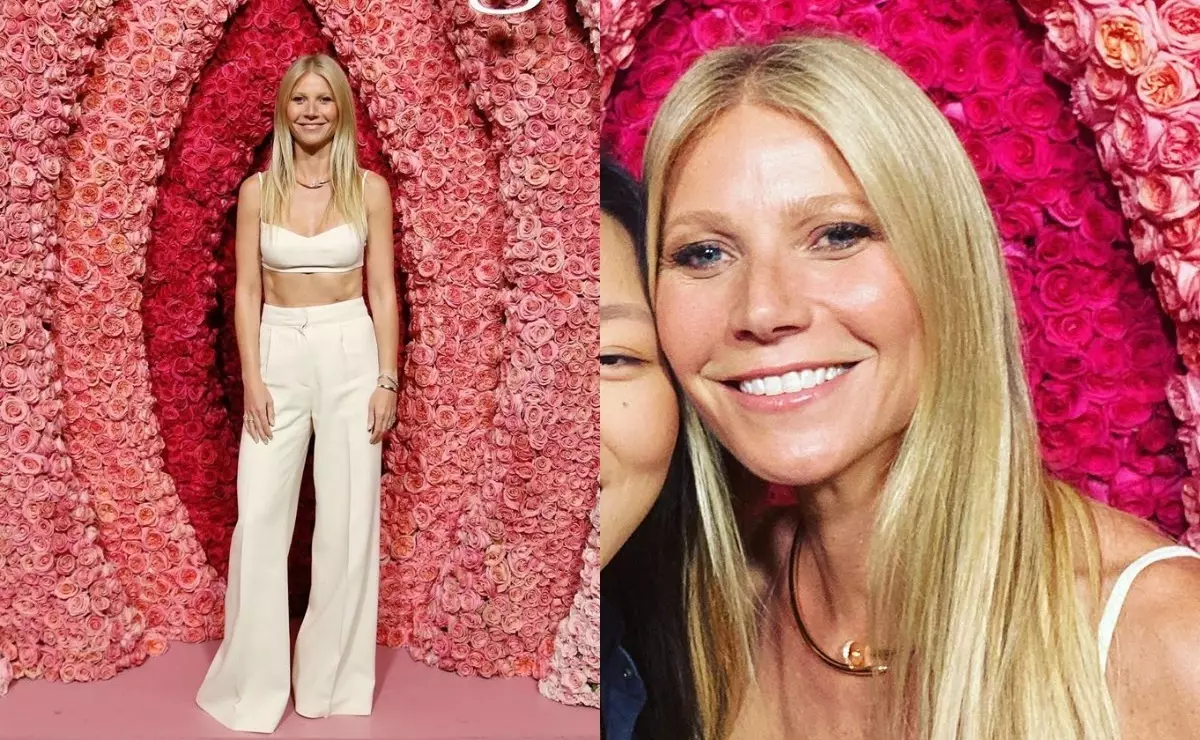 Gwyneth Paltrow presenterte sin dokumentar på bakgrunnen av "Flower Vagina"