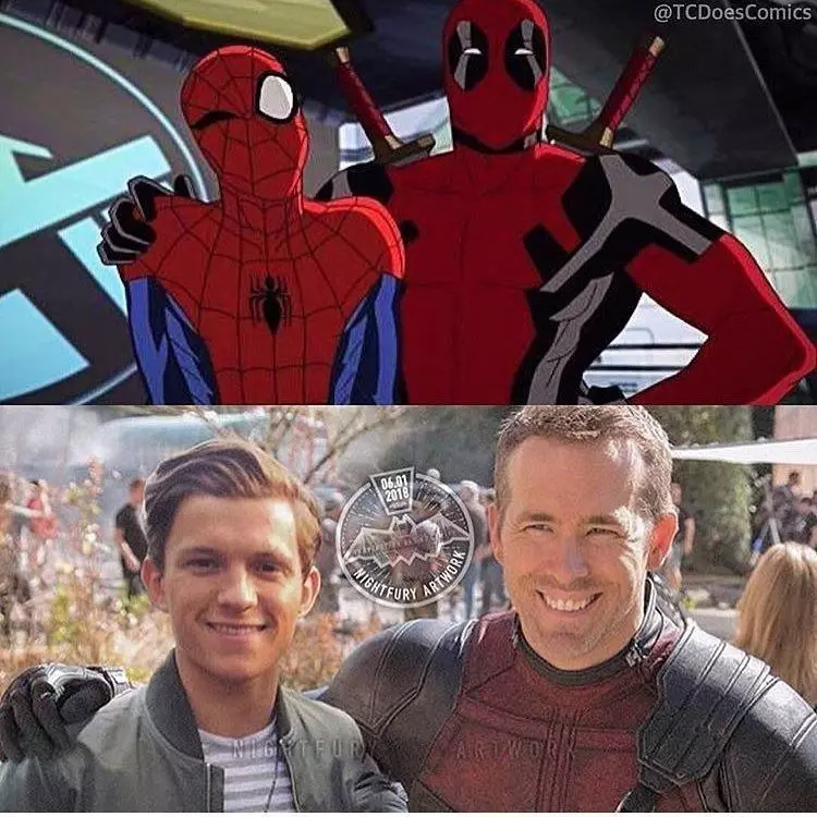 Gandai: Ryan Reynolds nori, kad "Tom Holland" išvaizda filmuose apie "Deadpool"