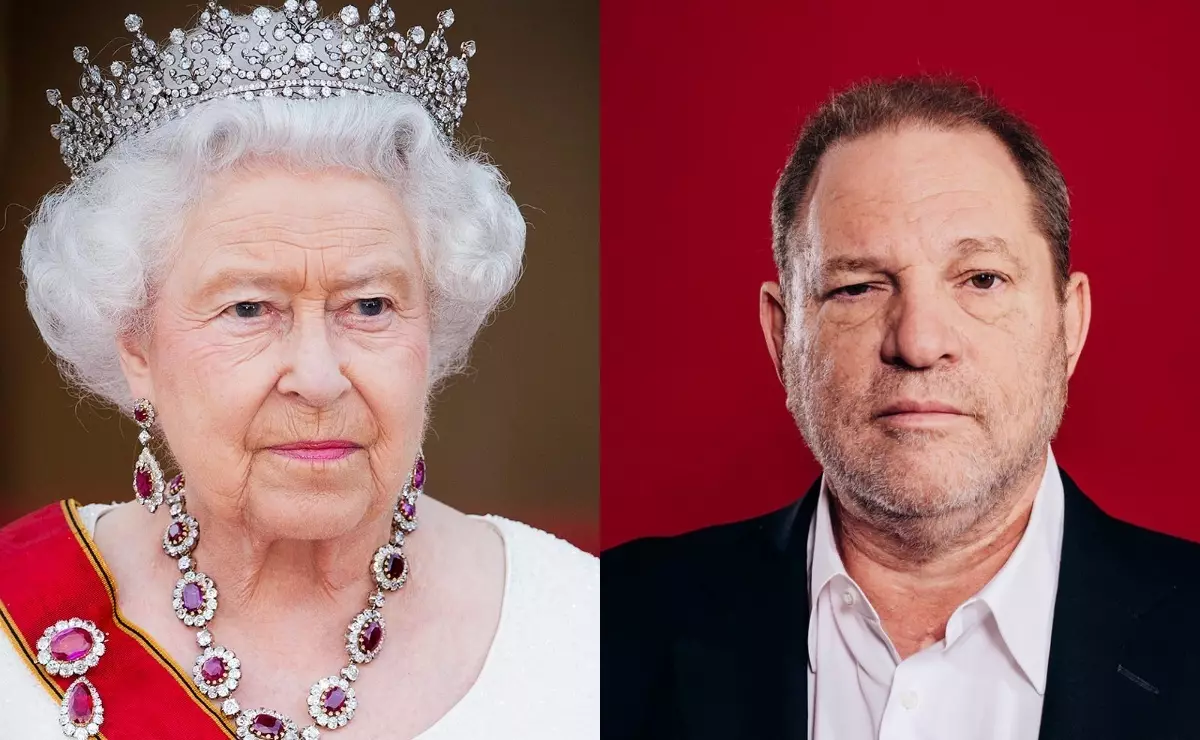 Rainha Elizabeth II Deprived Harvey Weinstein Titul Knight
