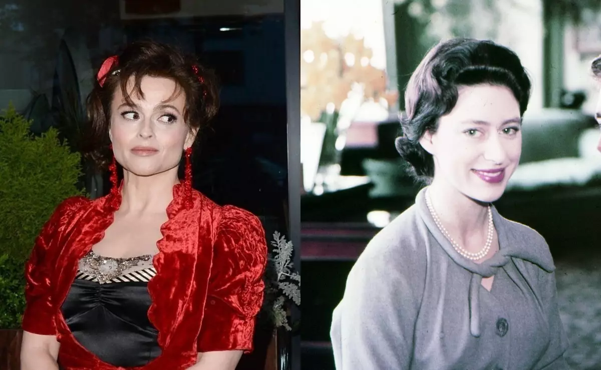 Sinabi ni Helena Bonham Carter na nakipag-ugnay siya sa namatay na Princess Margaret sa pamamagitan ng mga extra