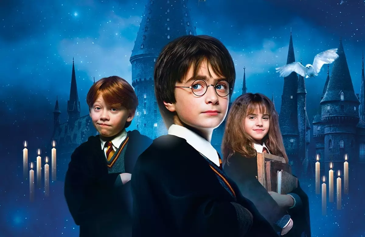 Si Daniel Radcliffe ug ang mga Bituon sa "Mga Talagsaong Linalang" Basaha ang "Harry Potter" (Video)