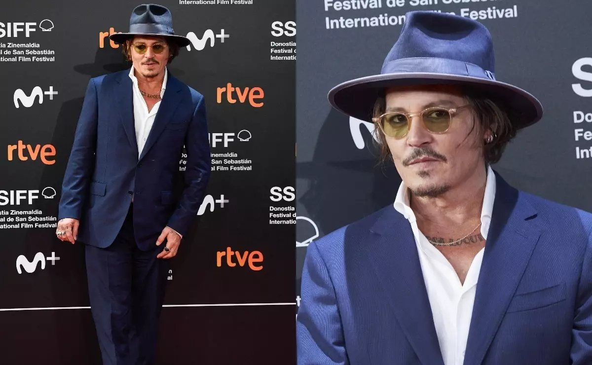 Todo bonito: Johnny Depp en el estreno de la película en el Festival de Cine en San Sebastián