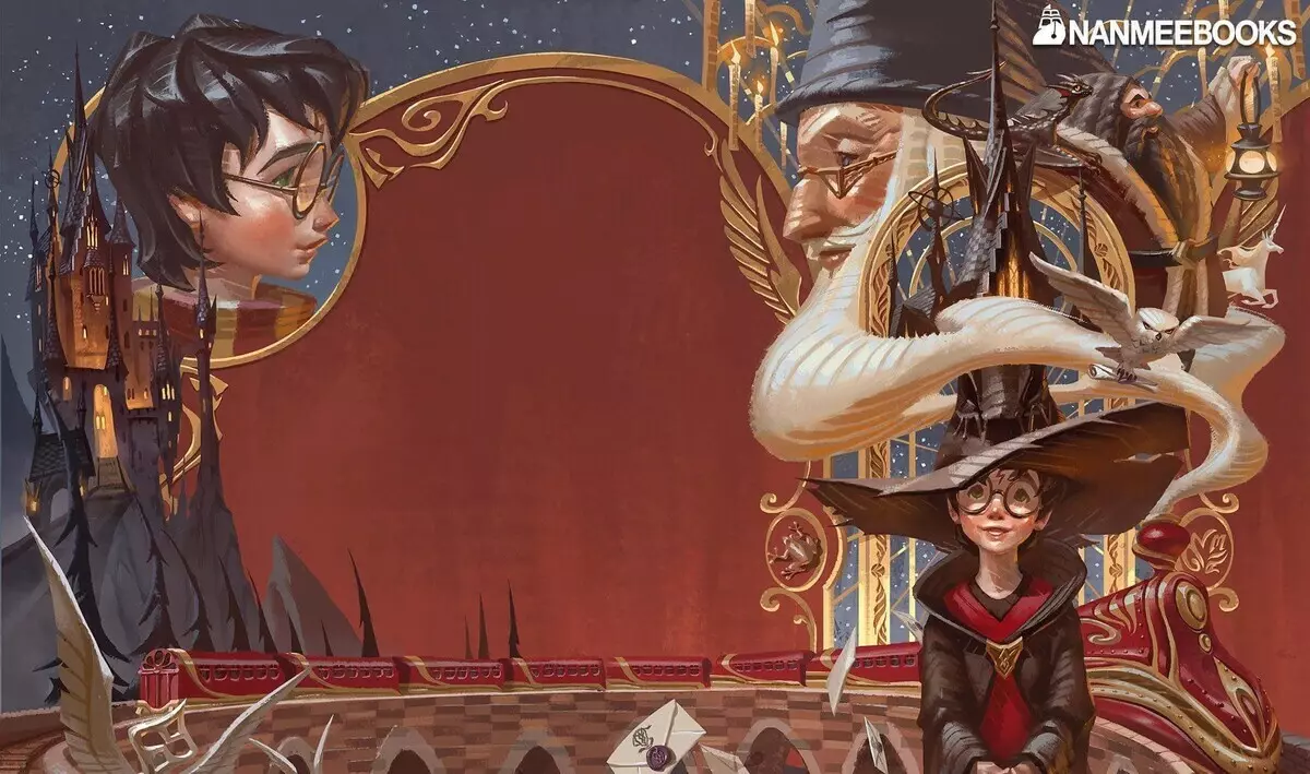 Better than the publications: Harry Potter fan shared the anniversary covers of books