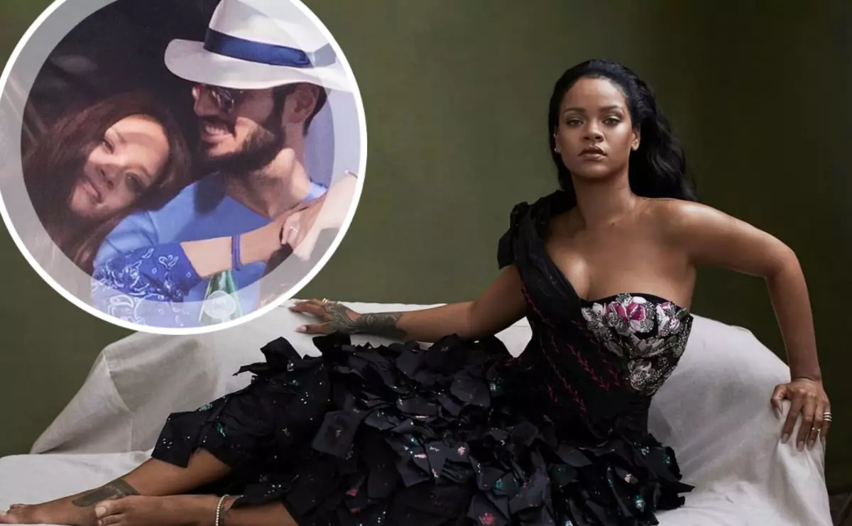 Rihanna dekorerade omslaget och berättade om romanen med Saudiarabi-miljarder