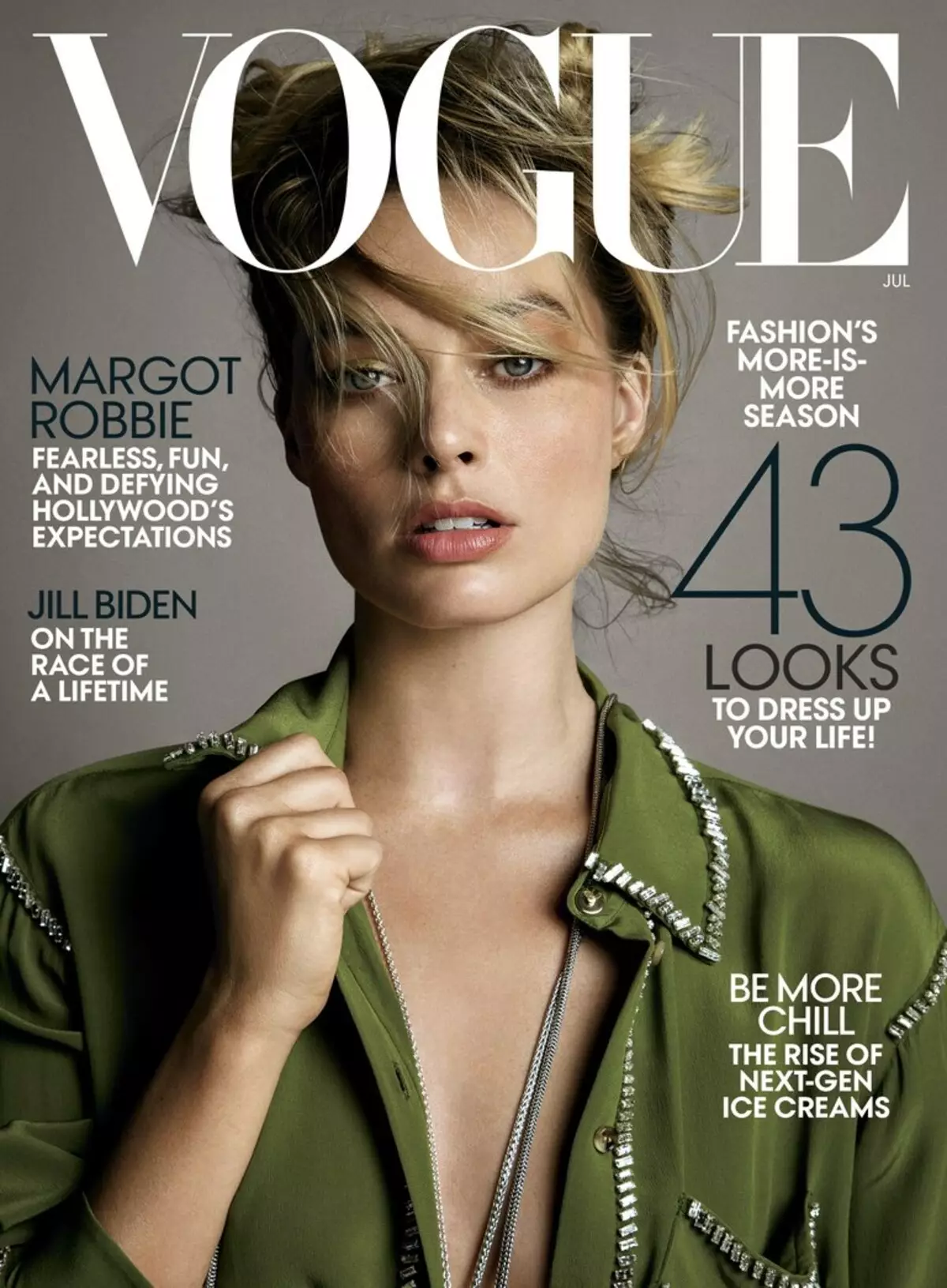 Margo Robbie ni titu fọto fun Vogue: 