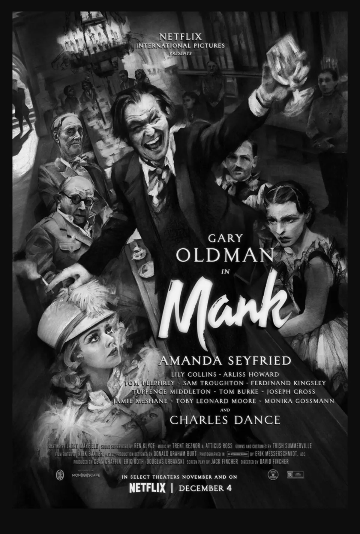 Gary Oldman kaj Amanda Seyfried en la long-atendita 