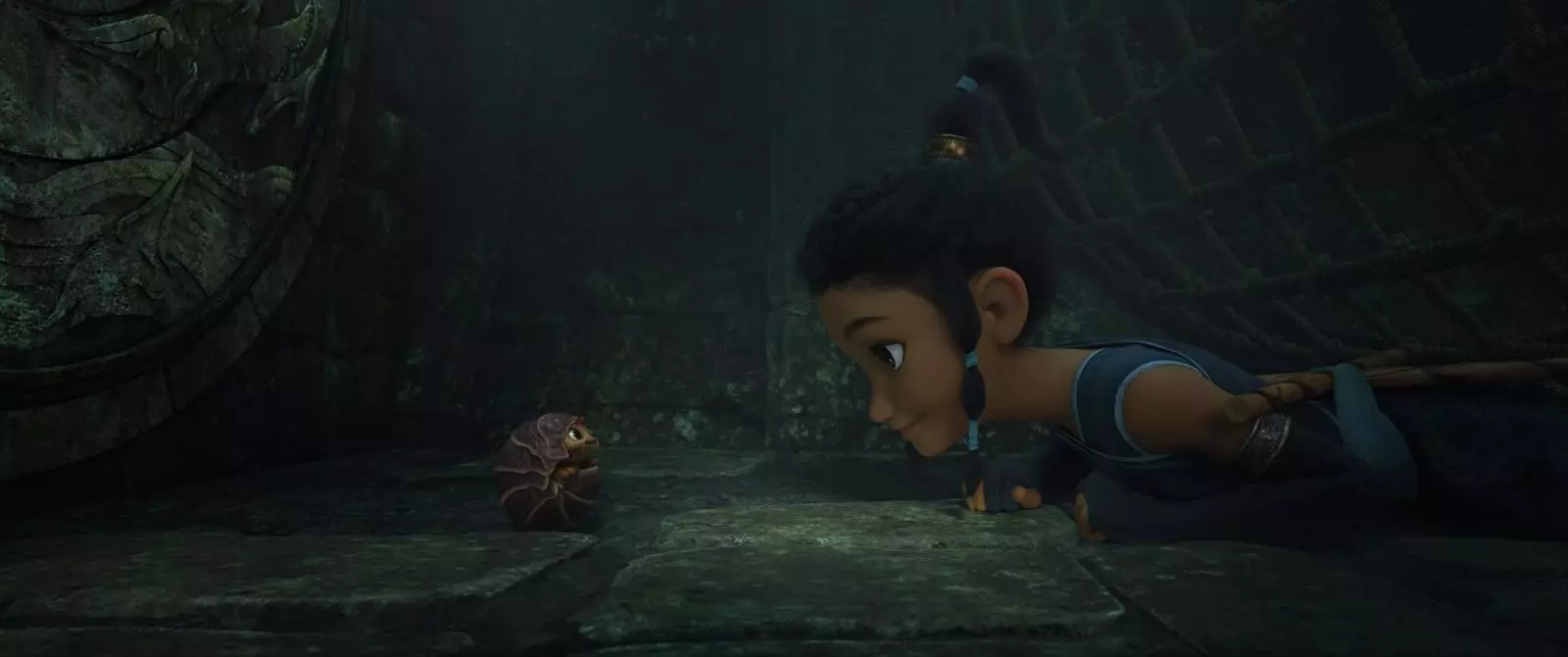 Lara Croft sedang beristirahat: trailer pertama dari kartun 