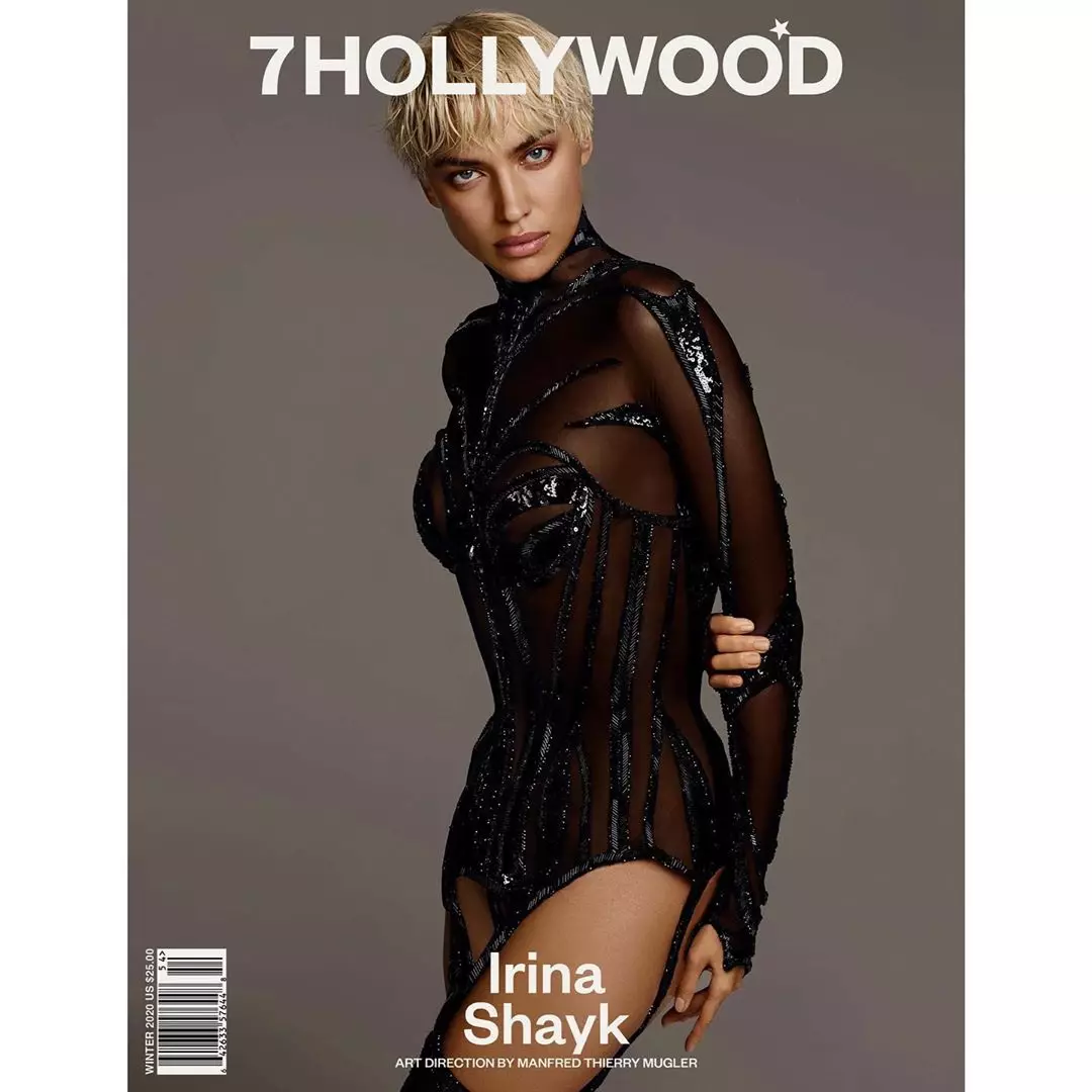 Irina Shayk opakovala obraz lady Gaga z Paparazzi Clip v novém fotografii 20609_3