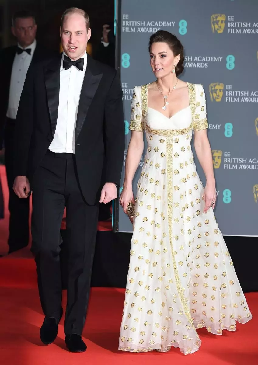 Kate Middleton en Prince William het oor 'n grap Brad Pitt oor 