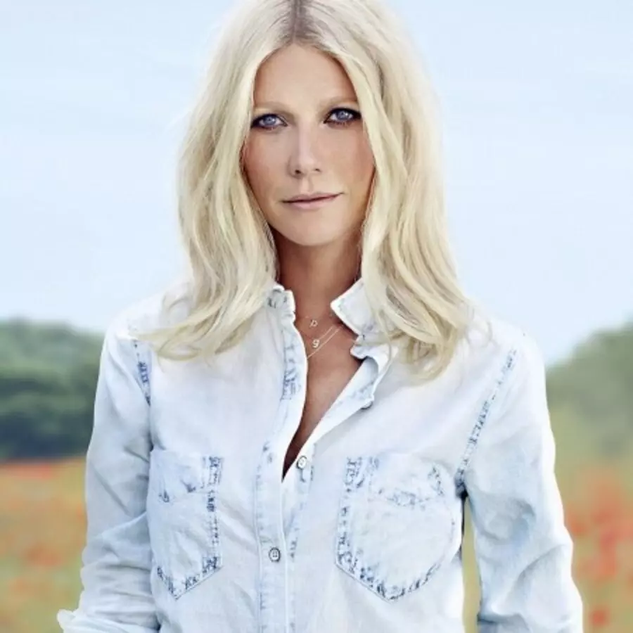 Gwyneth Paltrow ในนิตยสารสีแดง มิถุนายน 2559