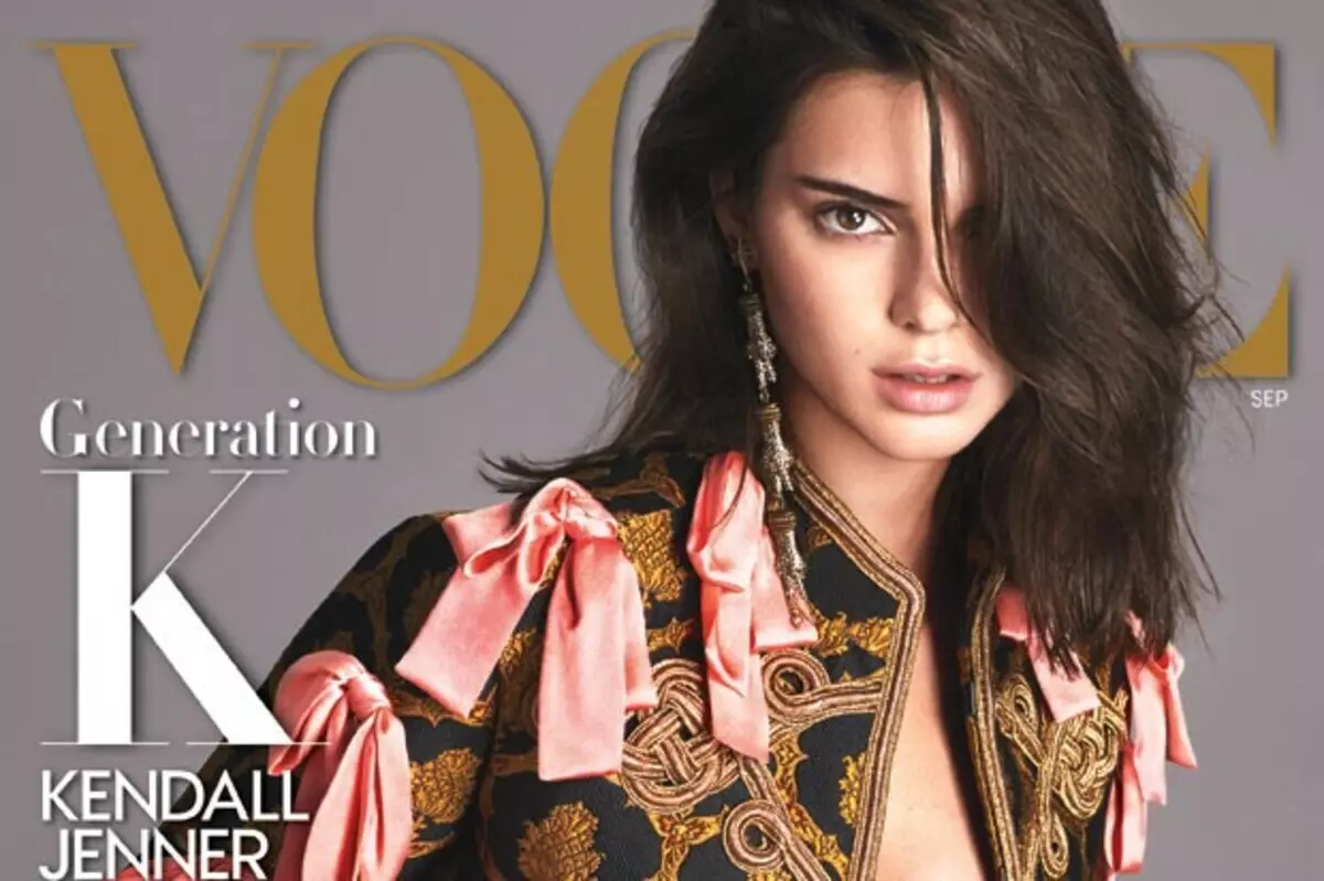 KENDALL JENNER برای پوشش ماه سپتامبر ستاره دار شده است