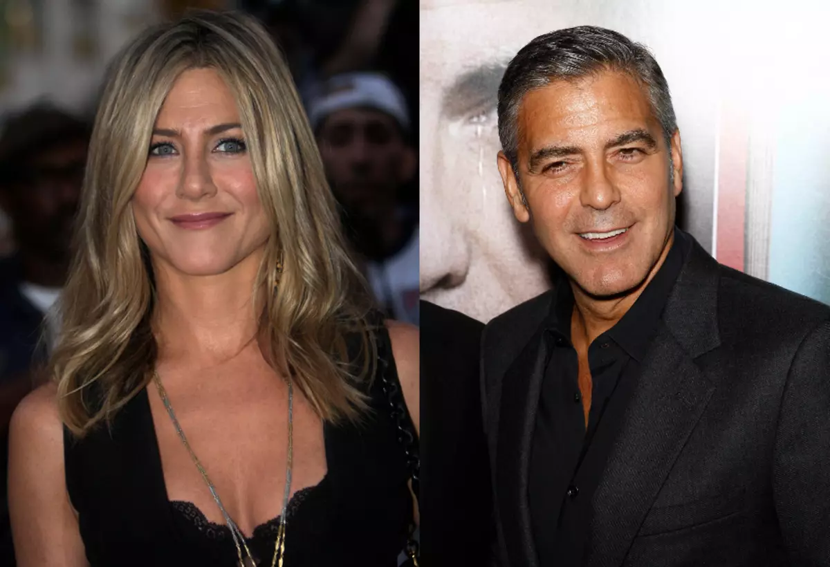 Erkaklar Jennifer Antiston, ayollar - Jorj Kluney haqida