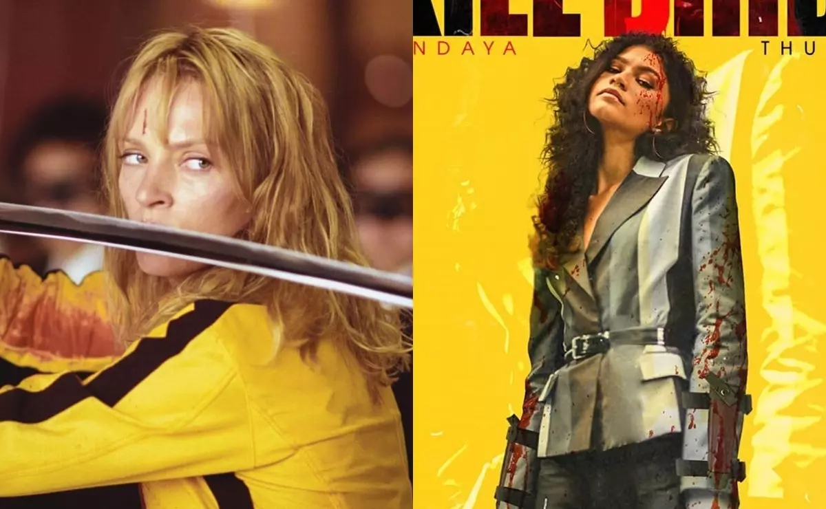 Zendai forberedte knive til sindet Turman i ventilatorens plakat "Kill Bill 3"