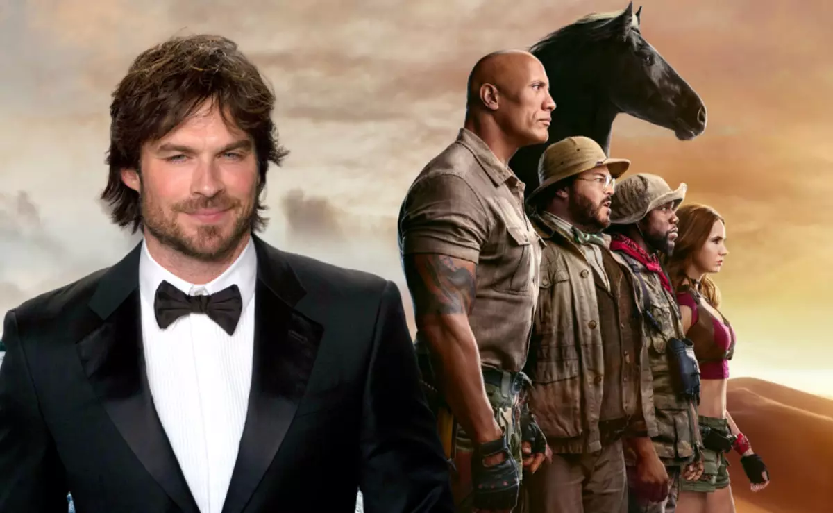 Yen Somerhalder pediu un papel no terceiro "Jumanji" con Dune Johnson