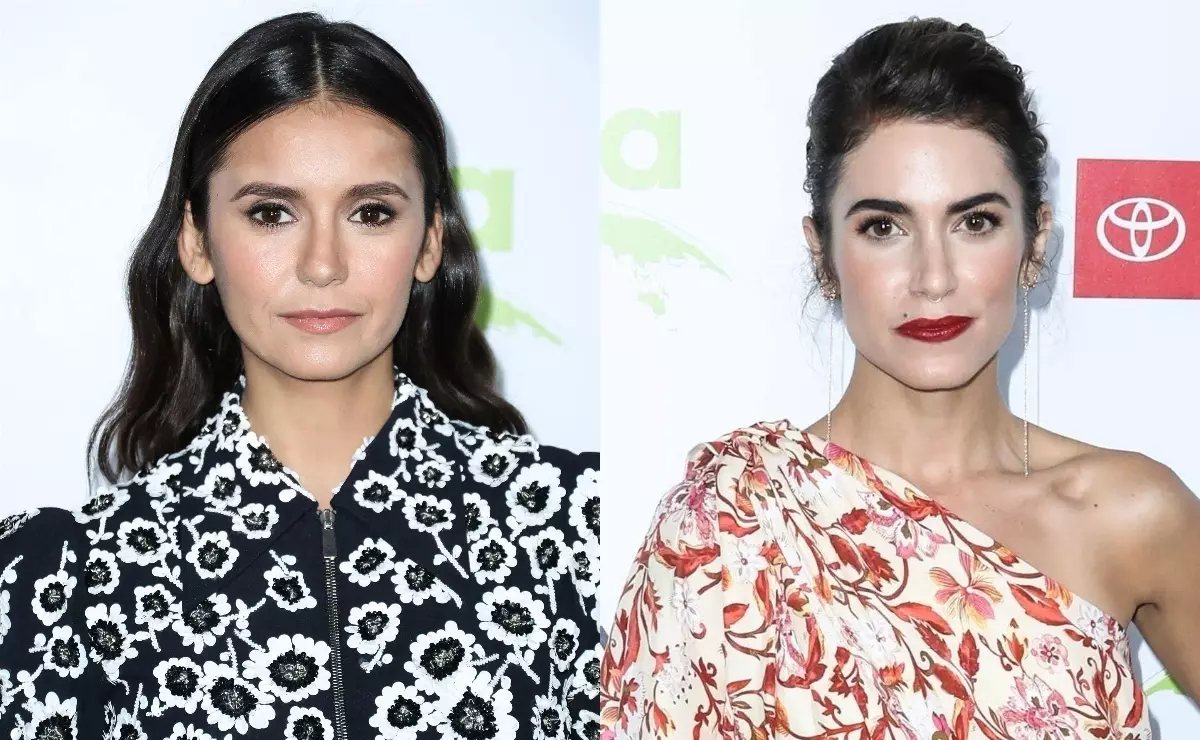 Poto: Nikki Reed sareng Nina Defrev patepung di Gala Maham Malaikat