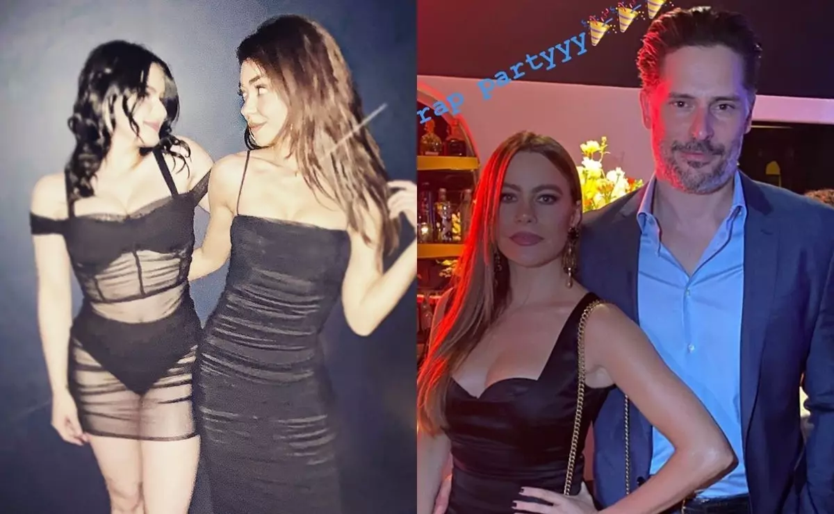 Ariel Winter, Sarah Hyland kaj Sofia Vergara ĉe la festo honore al "American Family"