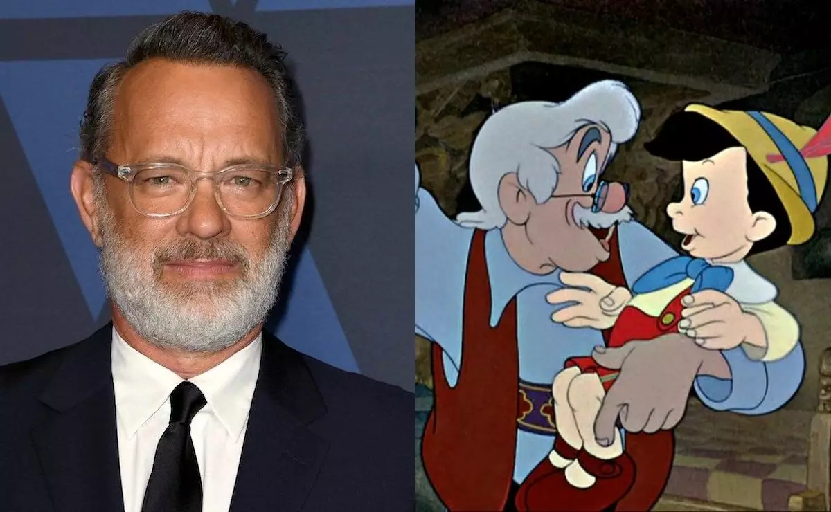 Tom Hanks frivillig til å spille Pinocchio far i et spills anger