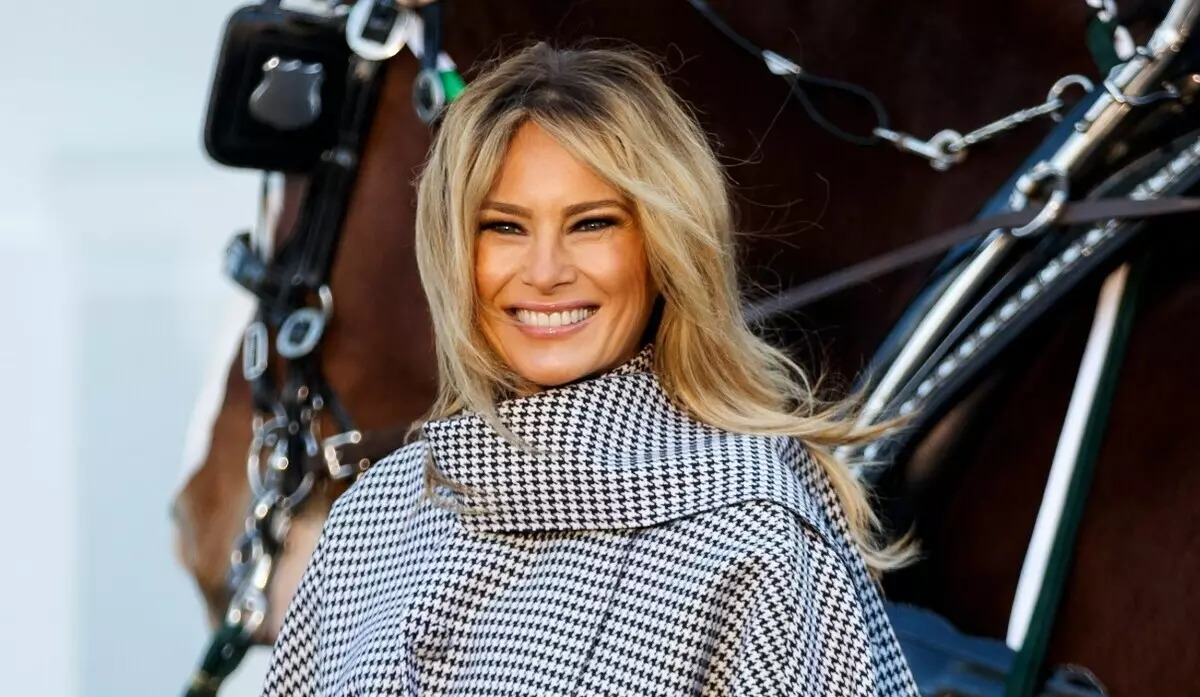 Melania Trump hovoril s rozlúčkovým prejavom v Bielom dome