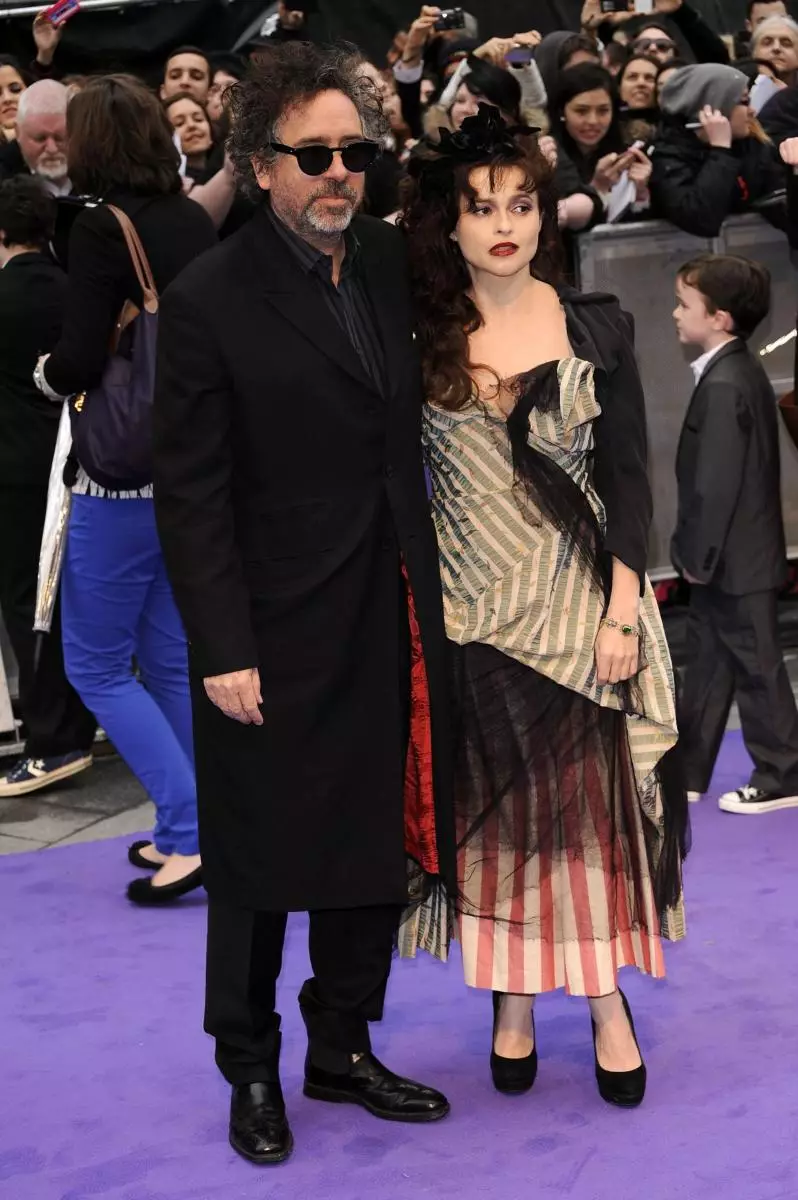 Helena Bonham Carter contou sobre o divorcio con Tim Berton e a novela cun mozo novo 25766_1