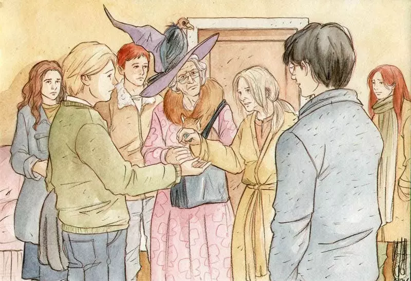 Mae Matthew Lewis eisiau'r gyfres ar Harry Potter: 