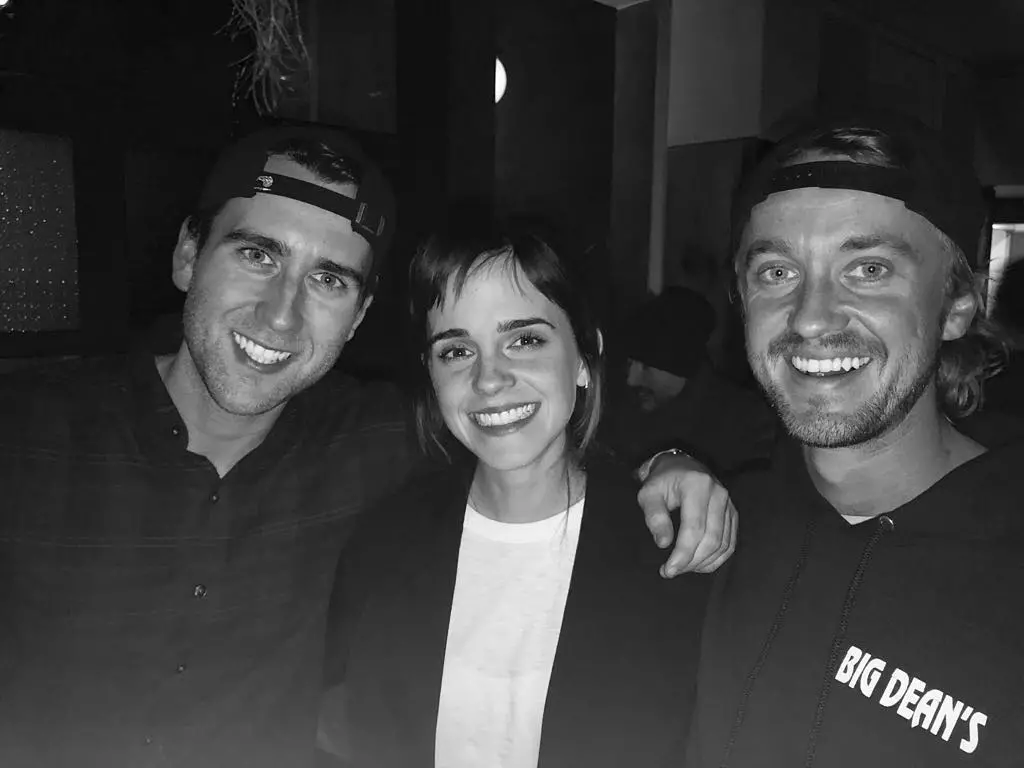 Dramonnon: Emma Watson na Tom Felton mara jijiji 