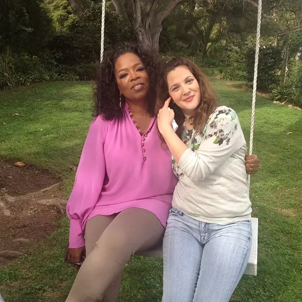 Estrellas en Twitter: Megan Fox en el salvaje oeste, y Oprah Winfrey en el patio trasero Drew Barrymore 26255_5