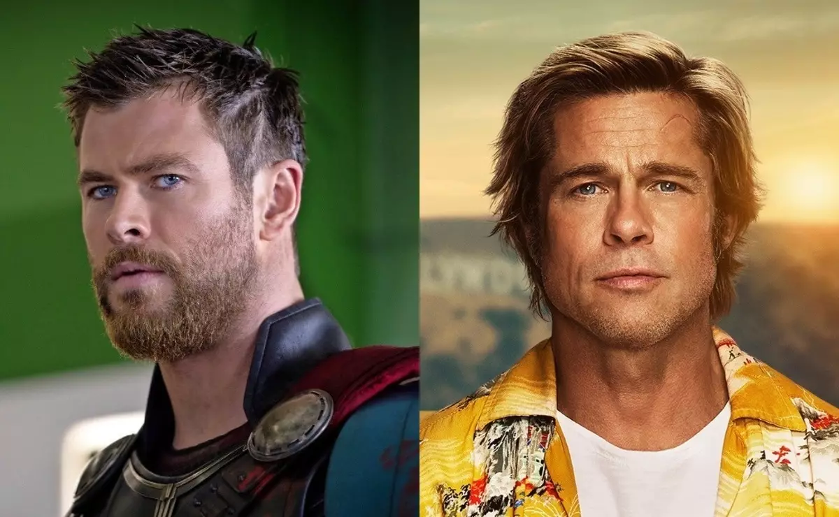 De Chris Hemsworth iwwer Bekannten mat Brad Pitt: "Et huet sech erausgestallt wéi et representéiert a representéiert"