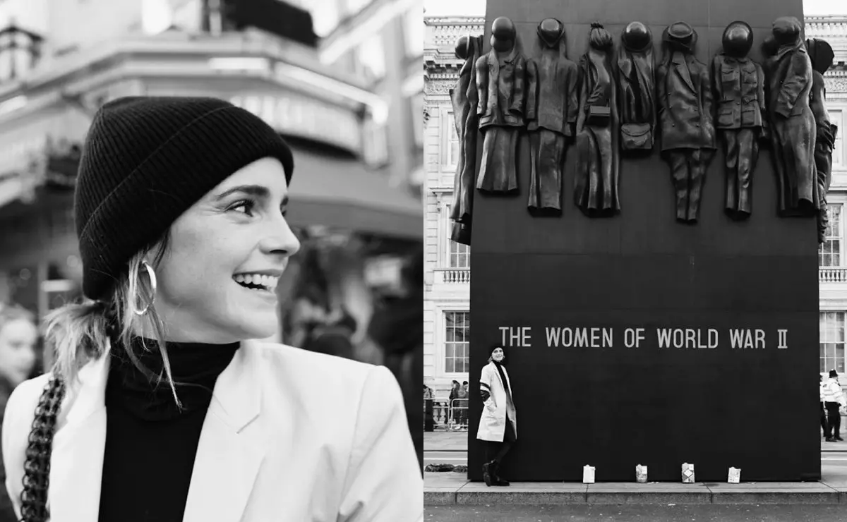 Emma Watson hid several books in London to promote "little women"