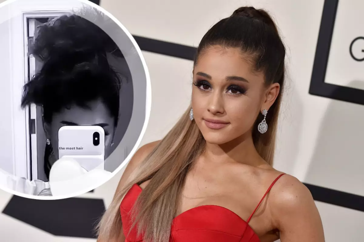 Ariana Grande je pokazala kako joj kosa stvarno izgleda bez perike