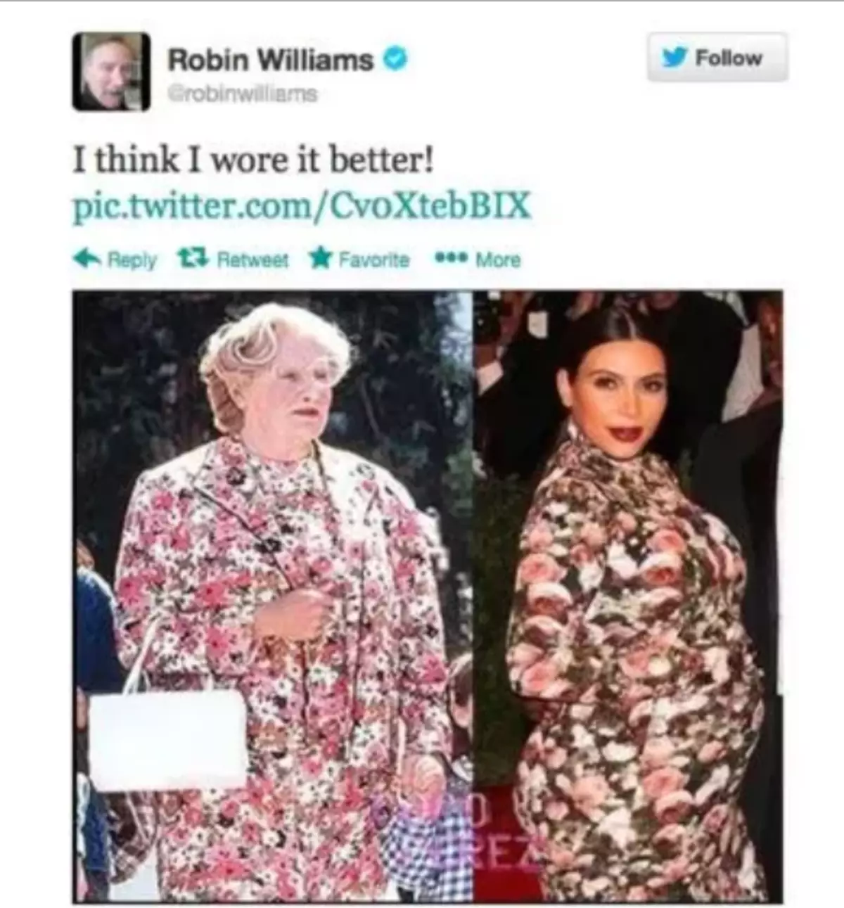 Kim Kardashian vyrazil po srovnání s paní Dutfairem: 