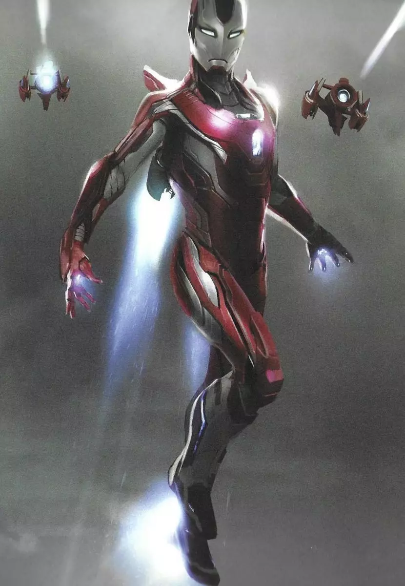 The death of Loki, Dr. Strøndzh in a costume of an iron man and other concept artists 