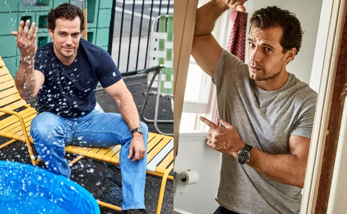 Henry Cavill in una sessione fotografica per la salute degli uomini: 