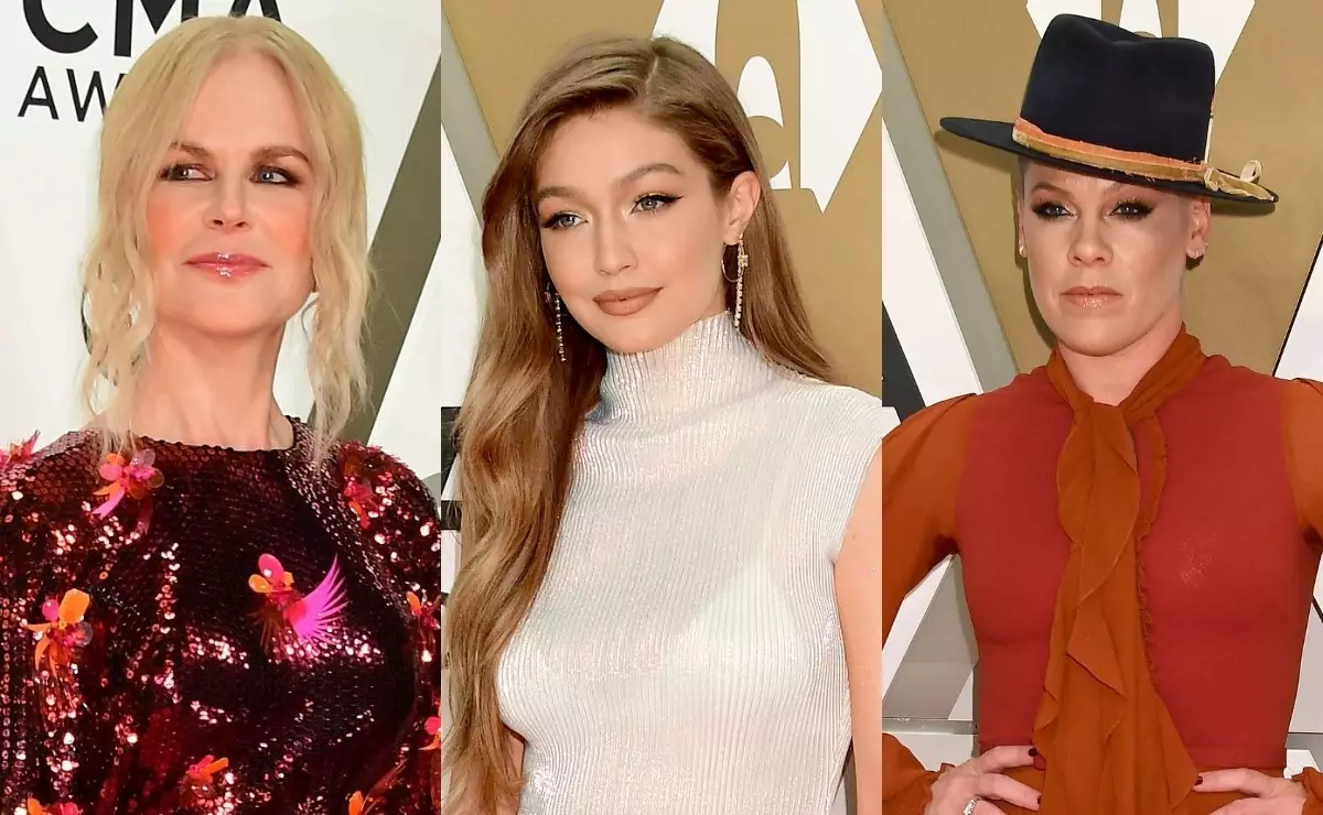 Nicole Kidman, Jiji Hadid, Pink And Yên din li ser Xelatên Xelatên CMA